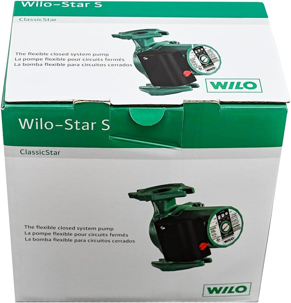 Wilo-Star S product packaging with pump image