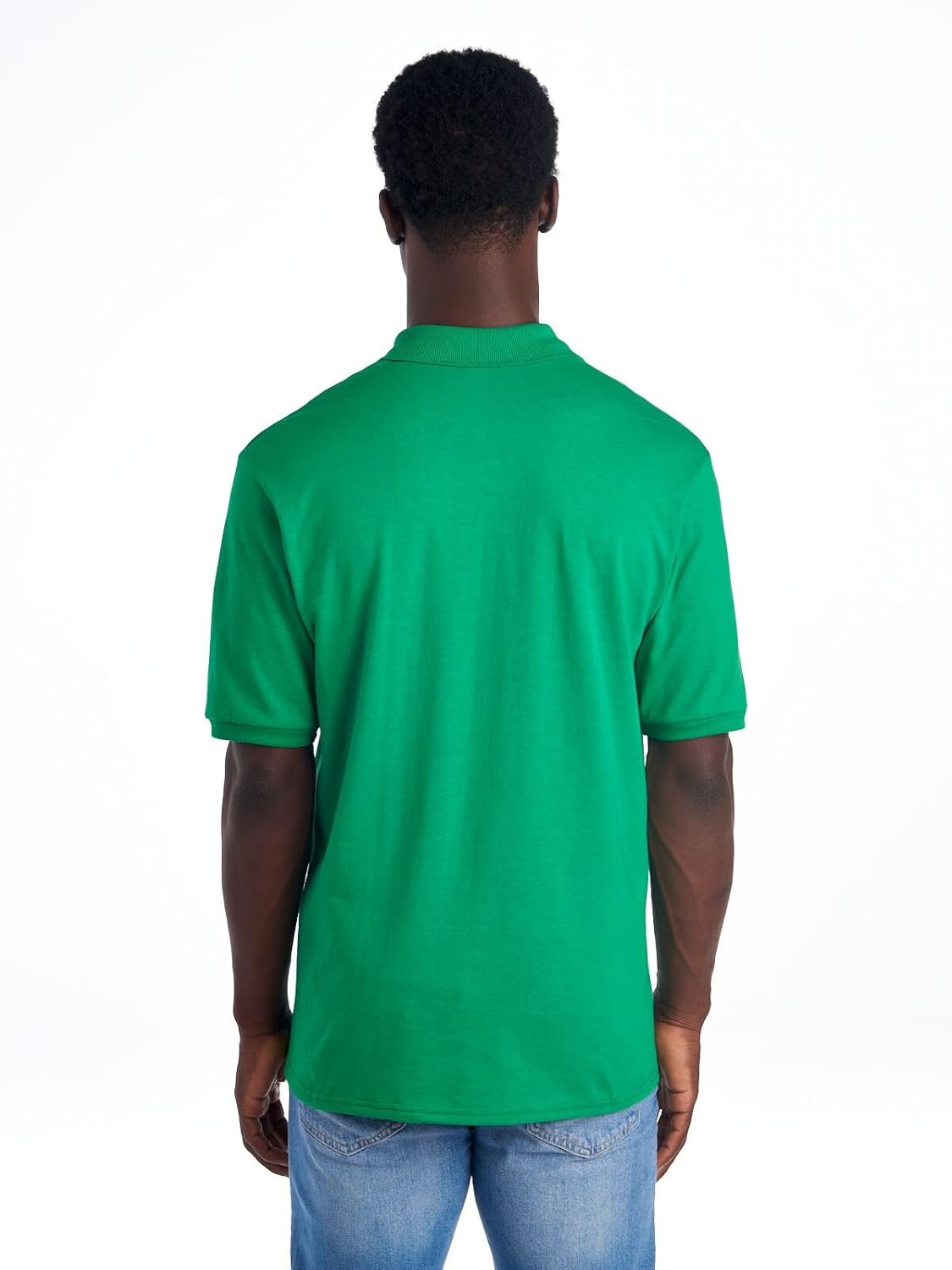 Jerzees Mens Men's Short Sleeve Polo Shirts, Cotton Blend, Two Button Closure, Regular Fit, Sizes S-5x - Image 3