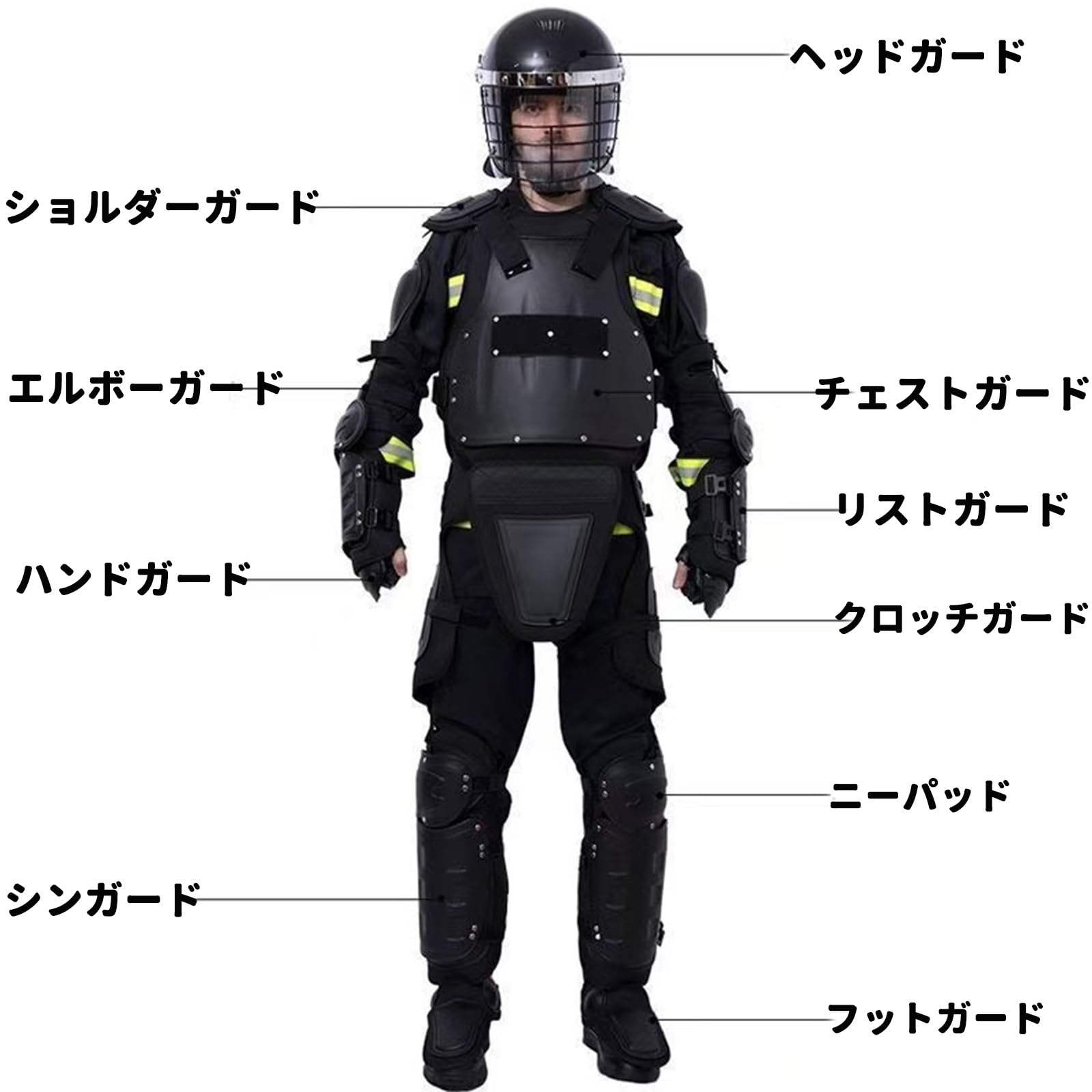 Amazon.co.jp: Wujgbnhg Protective Blade Vest, Riot Armor Protector 