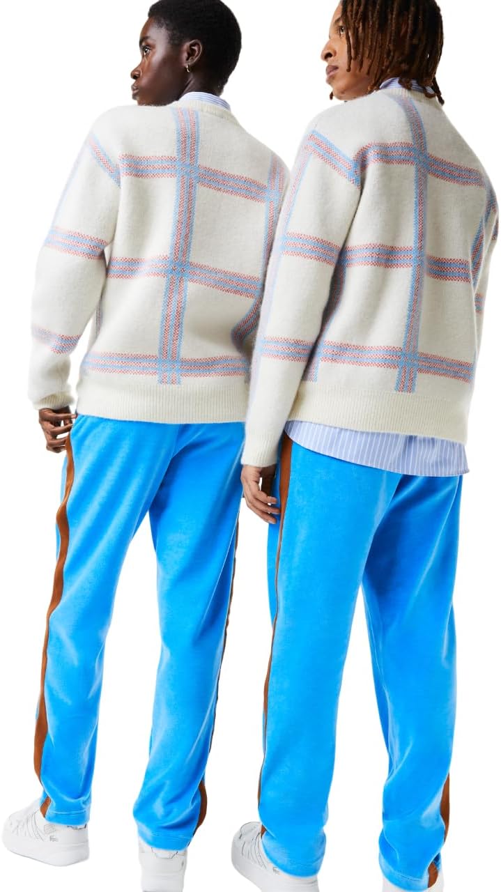 Lacoste Men's Unisex Side Contrast Band Trackpants