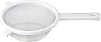 Vista 1 de Chef Craft Colador clásico de malla de acero inoxidable, 6 pulgadas, blanco