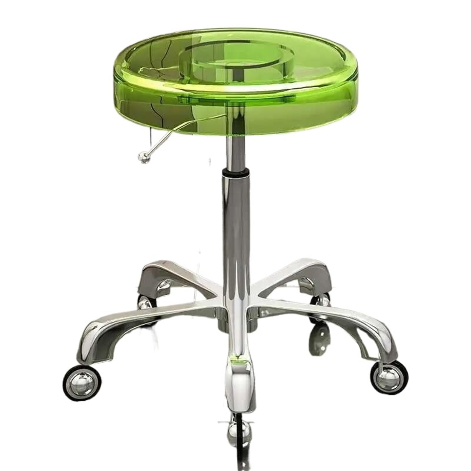 Taburete con Ruedas Tocador, Taburete de Caballo, Esteticista, manicura, sillón reclinable, pedicura, Muebles salón Belleza(Color 5)