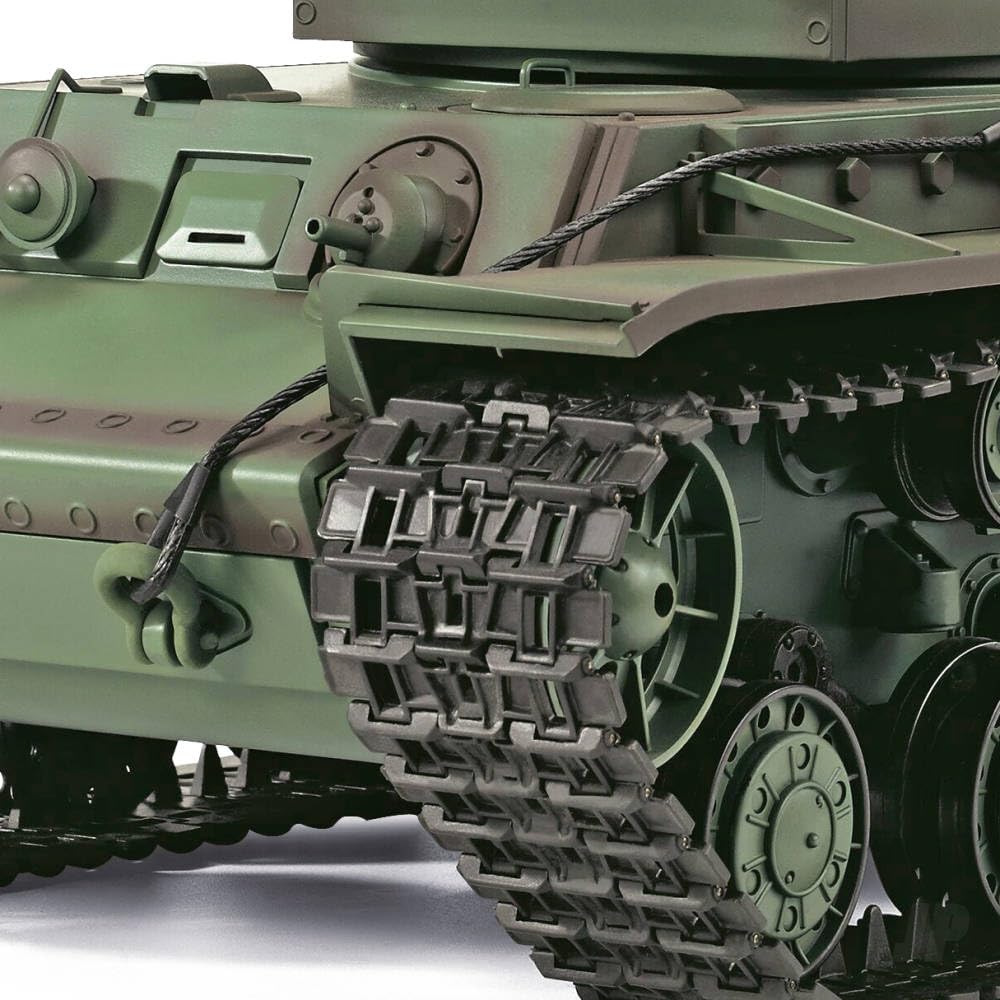 Henglong 1:16 Soviet KV-2 RC Tank (IR+Shoot+Smoke+Sound)