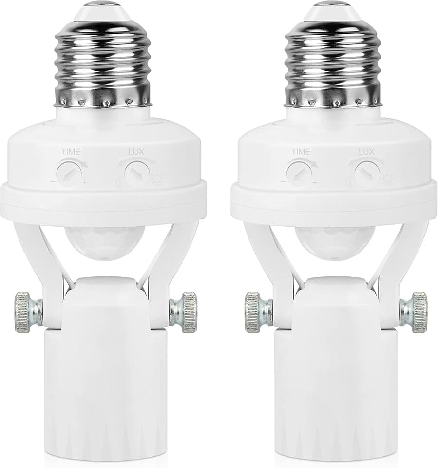 motion detector light socket