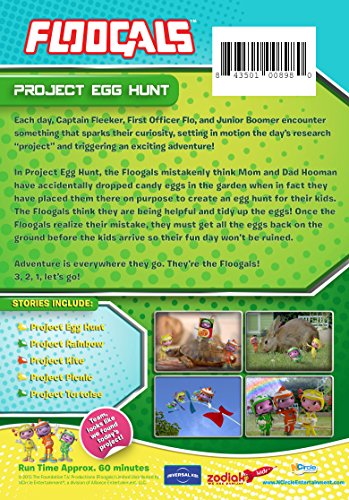Floogals: Project Egg Hunt DVD educativo para aprender inglés divirtiéndose 3
