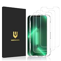 UNBREAKcable 3-Pezzi Vetro Temperato Compatibile con iPhone 13 Pro Max(6.7")