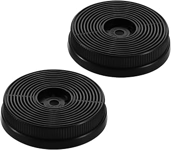 Range Hood Carbon Filter CF-Y for SNDOAS Wall Mount Model GD17, GD24, Replacement Charcoal Vent Filter Round,Pack of 2