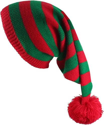 YEKEYI Sombrero de Navidad Sombrero de Navidad Sombrero de invierno Sombrero de Papá Noel para Navidad Año Nuevo Fiesta Headwear