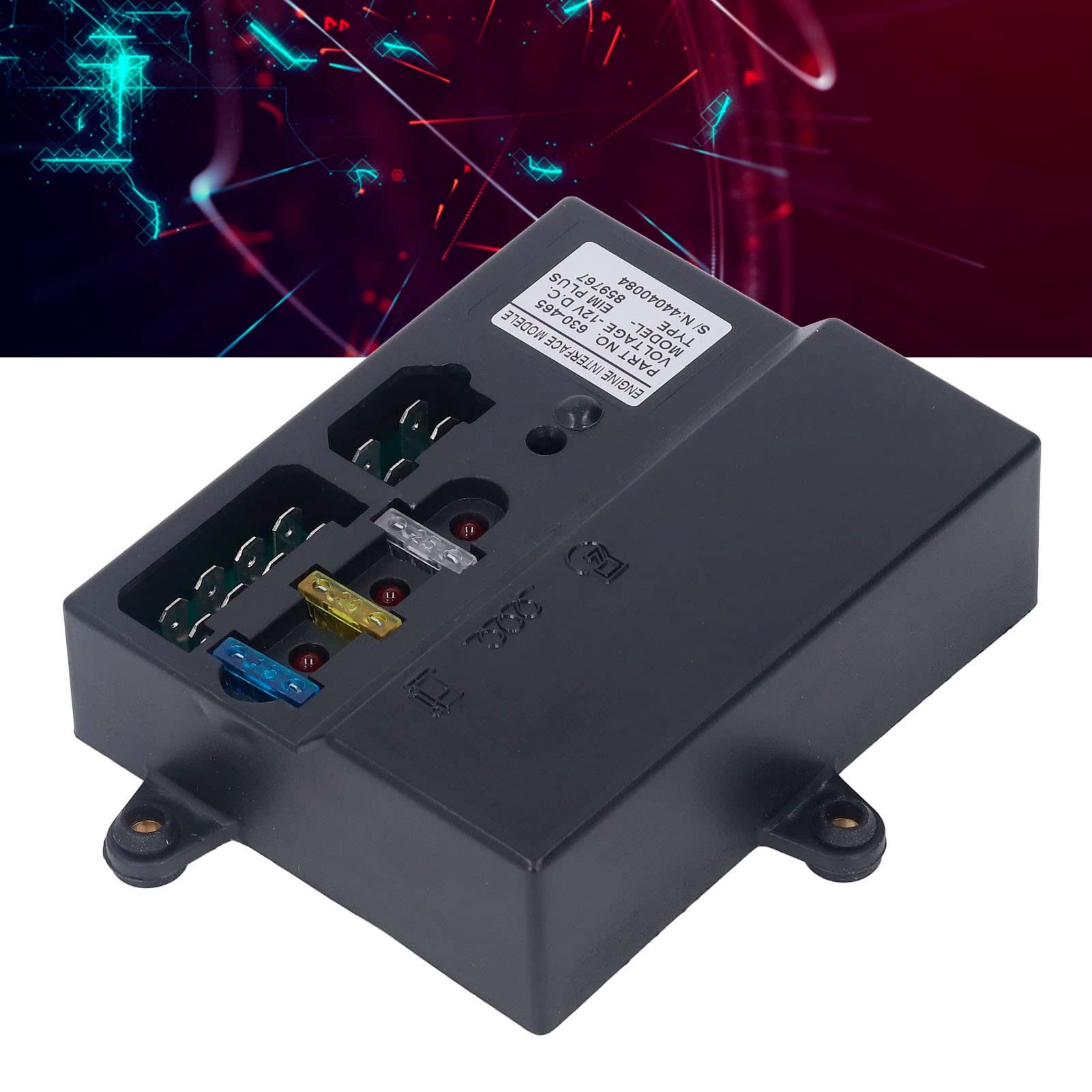 Tablero de control de velocidad PolyGen 12V EIM PLUS 859767, módulo de interfaz del motor con relés de conmutación para solenoides de , bujías incandescentes y motores de arranque