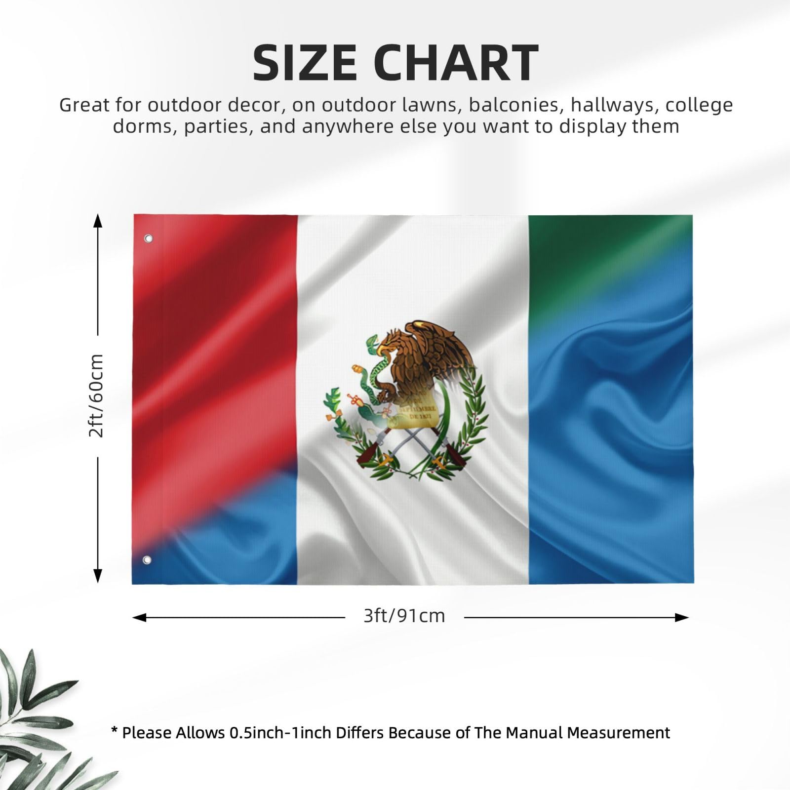 Amazon.com : Half Mexico Half Guatemalan Guatemala Flag 2x3 Ft