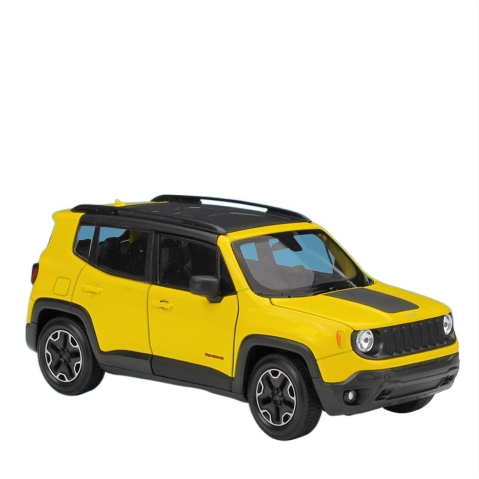 OQOPO for Jeep Renegade Trailhawk. 1:24 Alloy Car Model Diecasts & Toy Vehicles Collect Gifts Non-Remote Control Type Transport Toy Model Toy (Color : 1)