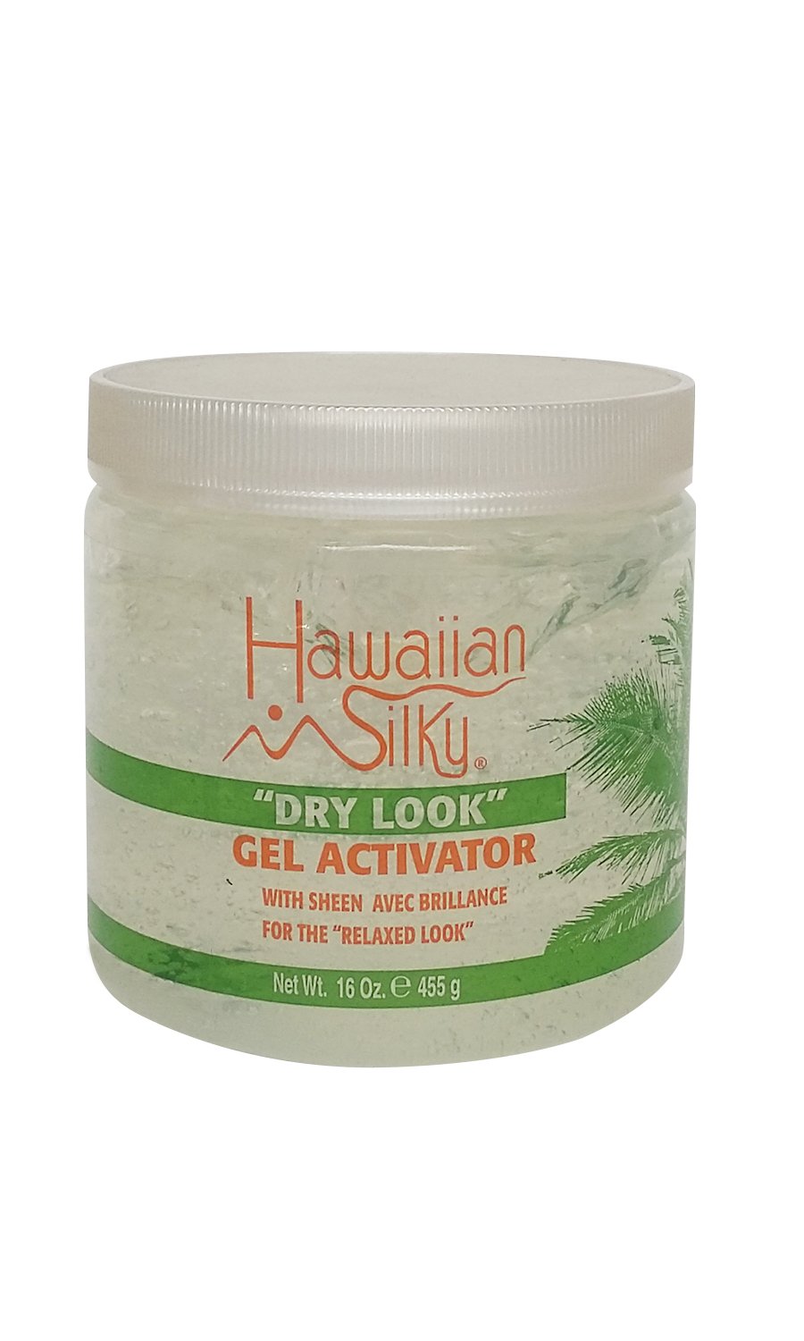 Hawaiian 10011 Silky Hawaiian silky dry look gel activator 16 fluid ounce, Gray, 16 Fl Ounce