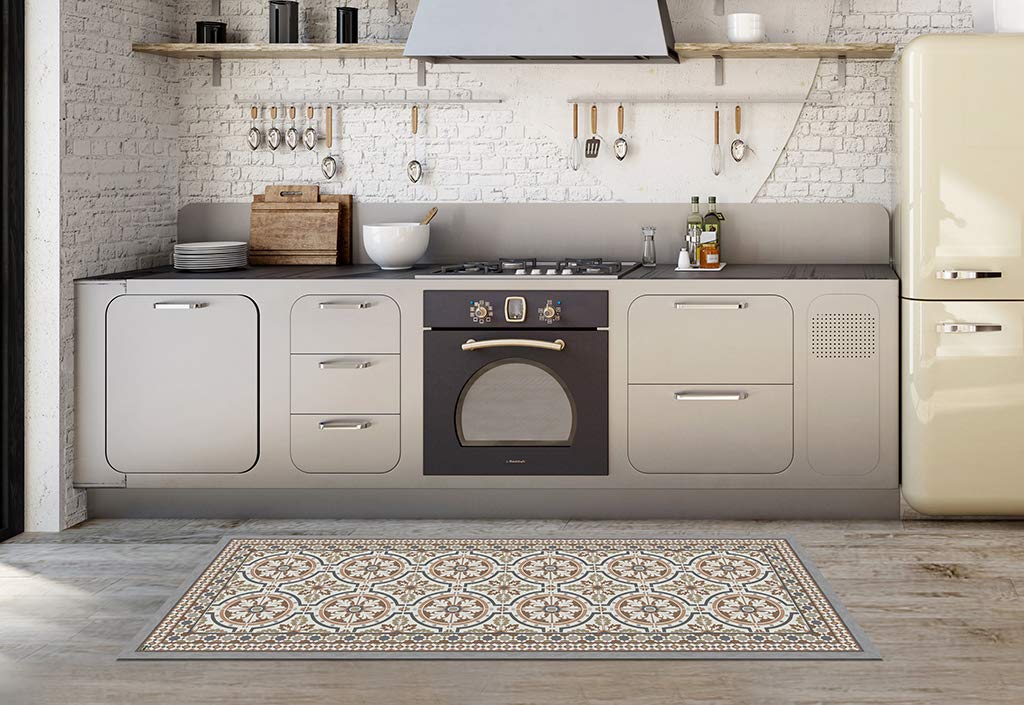 Vilber, Vinyl Rug, TANGER DU 01, 78X180X0.22 cm