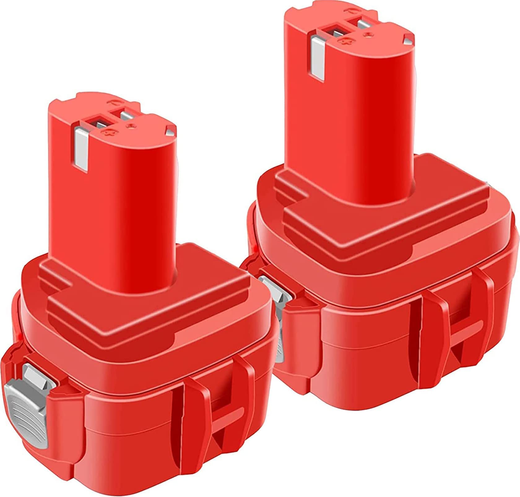 2X PA12 4.0Ah batería de Repuesto Herramienta batería de Repuesto para Makita 12V batería NI-Mh 1220 1222 1233 1234 1235 1235B 1222 1235F Herramienta eléctrica inalámbrica
