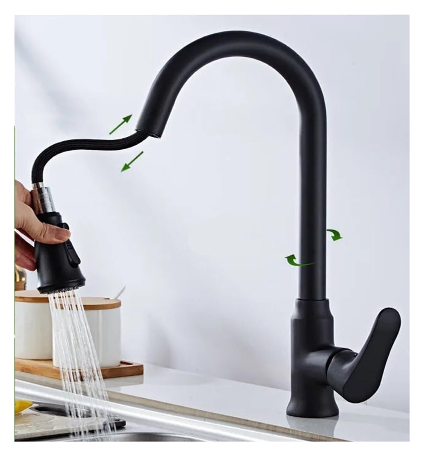 Mitigeur de cuisine extractible pour simplifier vos recettes