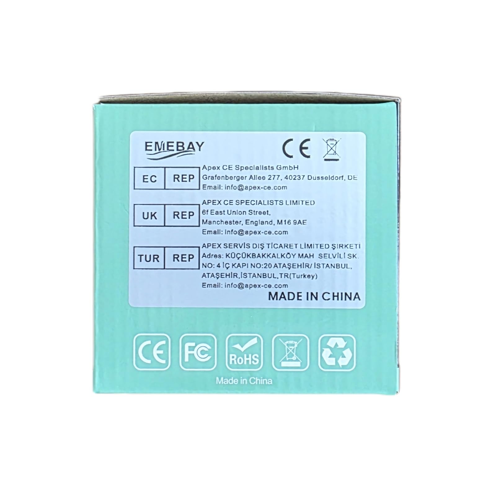 EMEBAY Cámara de Caza Solar Tarjeta SD de 64GB, 4K 60MP WiFi Cámara de Caza | Batería Recargable 5200mAh, Cámara de Fototrampeo con Visión Nocturna Infrarroja, Detección de Movimiento, IP66