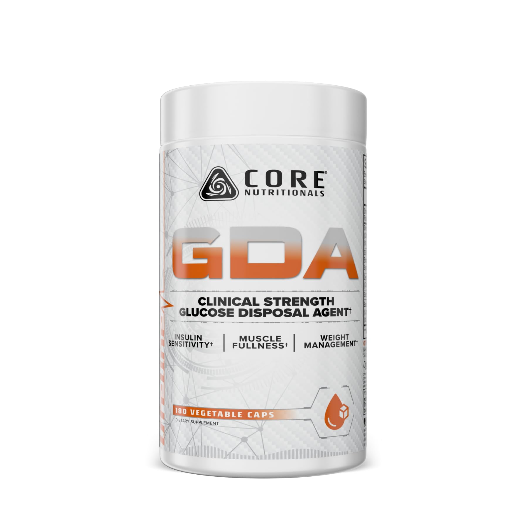 Core Nutritionals GDA, Daily Nutrient Support Formula, 180 Capsules
