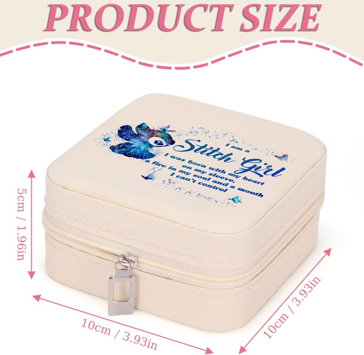 Cartoon Fans Gifts Travel Jewelry Case Box Organizer Cartoon Movie Inspired Gifts for Women Girls Tv Fans Birthday Christmas - Image 5