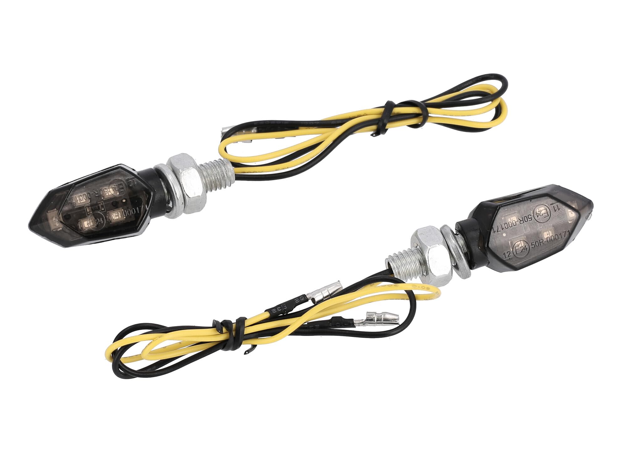 AKF Set: Rück- und Bremslichtkombination LED Rot, komplett mit Miniblinkern