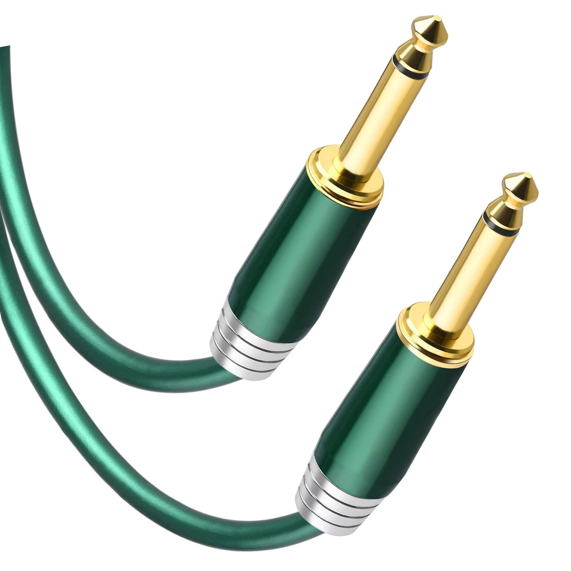 kabel audio instrumentu muzycznego Kabel 6,35 Mm Duży Dwużyłowy Głośnik Gitarowy Wzmacniacz Pianina Elektrycznego Kabel 6,35 Mm(10m)