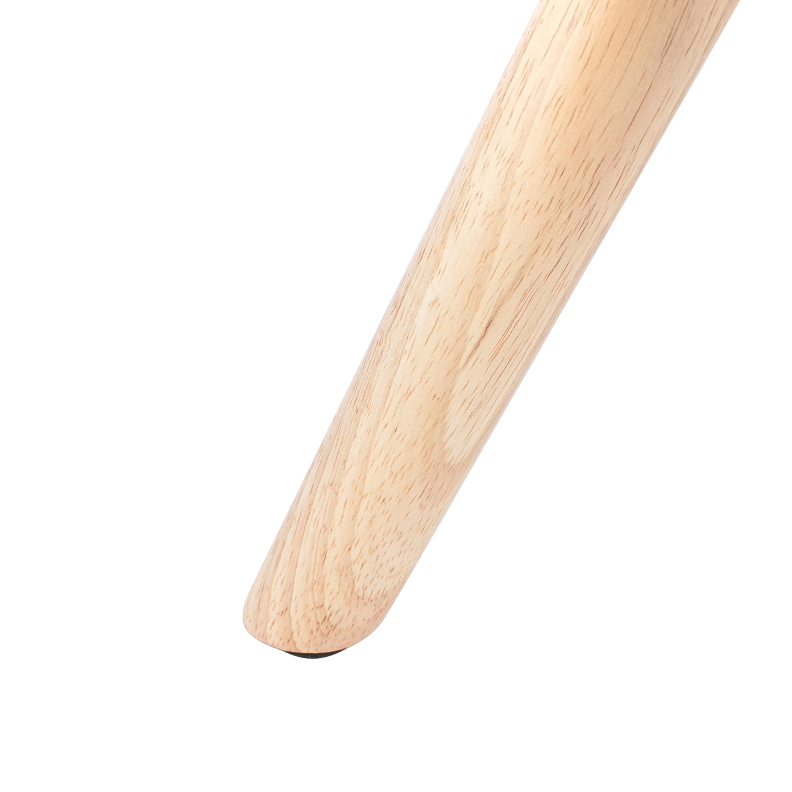 Kindersessel Polstersessel Bouclé für Kinder Holzbeine Hellbeige Halby