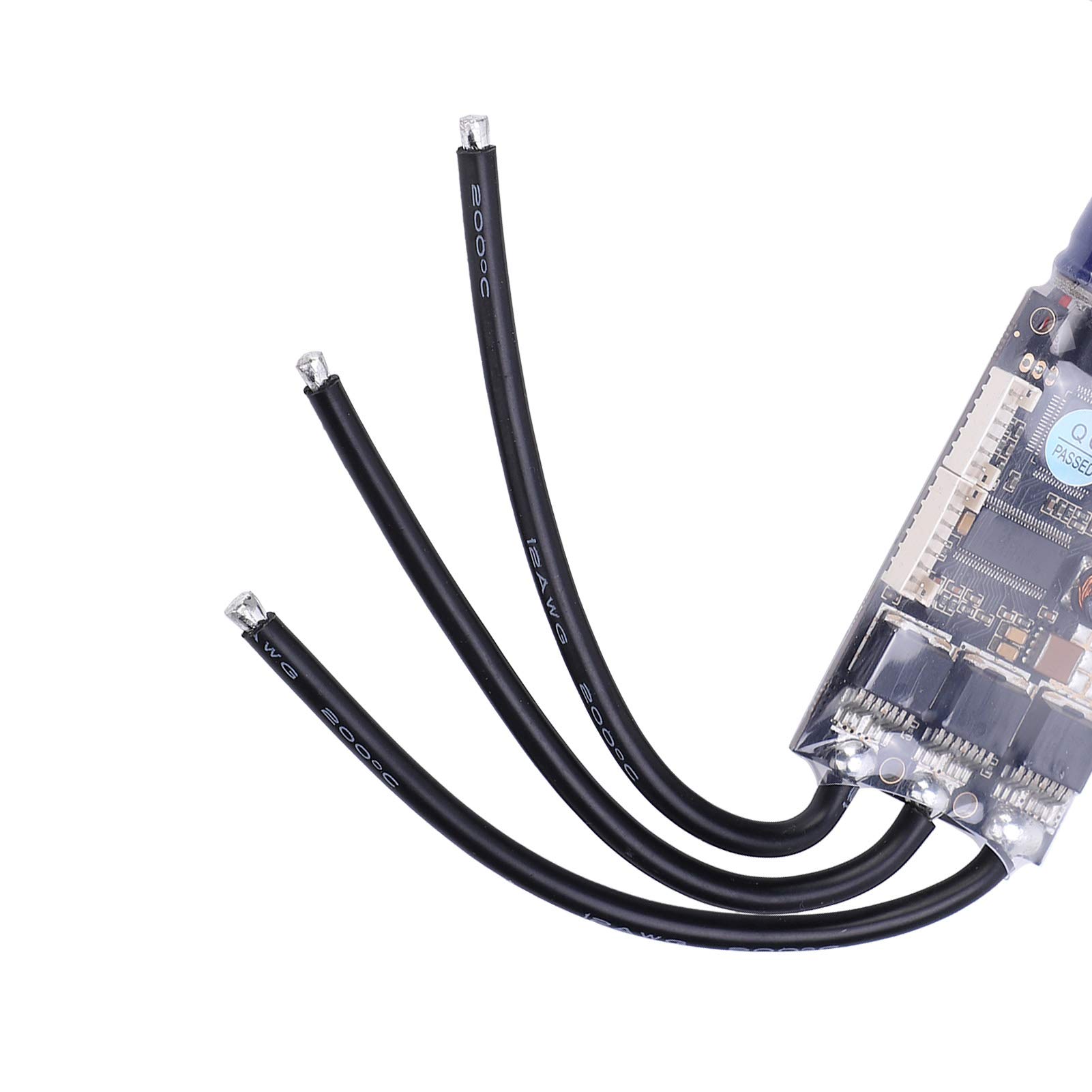 Elektroniczny Regulator Prędkości Zgodny z VESC 50A, Wysoki Prąd ESC, Aluminium Anodowane dla Majsterkowiczów, Elektrycznych Hulajnogów
