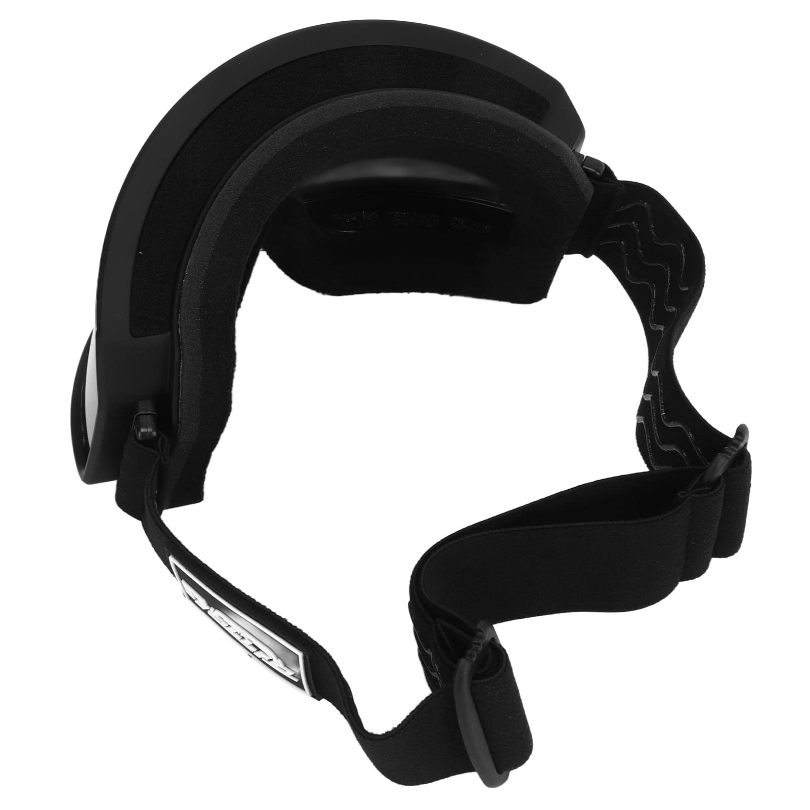 POENVFPO Occhiali da sci, lenti in PC a doppio strato con protezione anti-appannamento occhiali da neve con design OTG per uomo donna bambini adulti sci snowboard