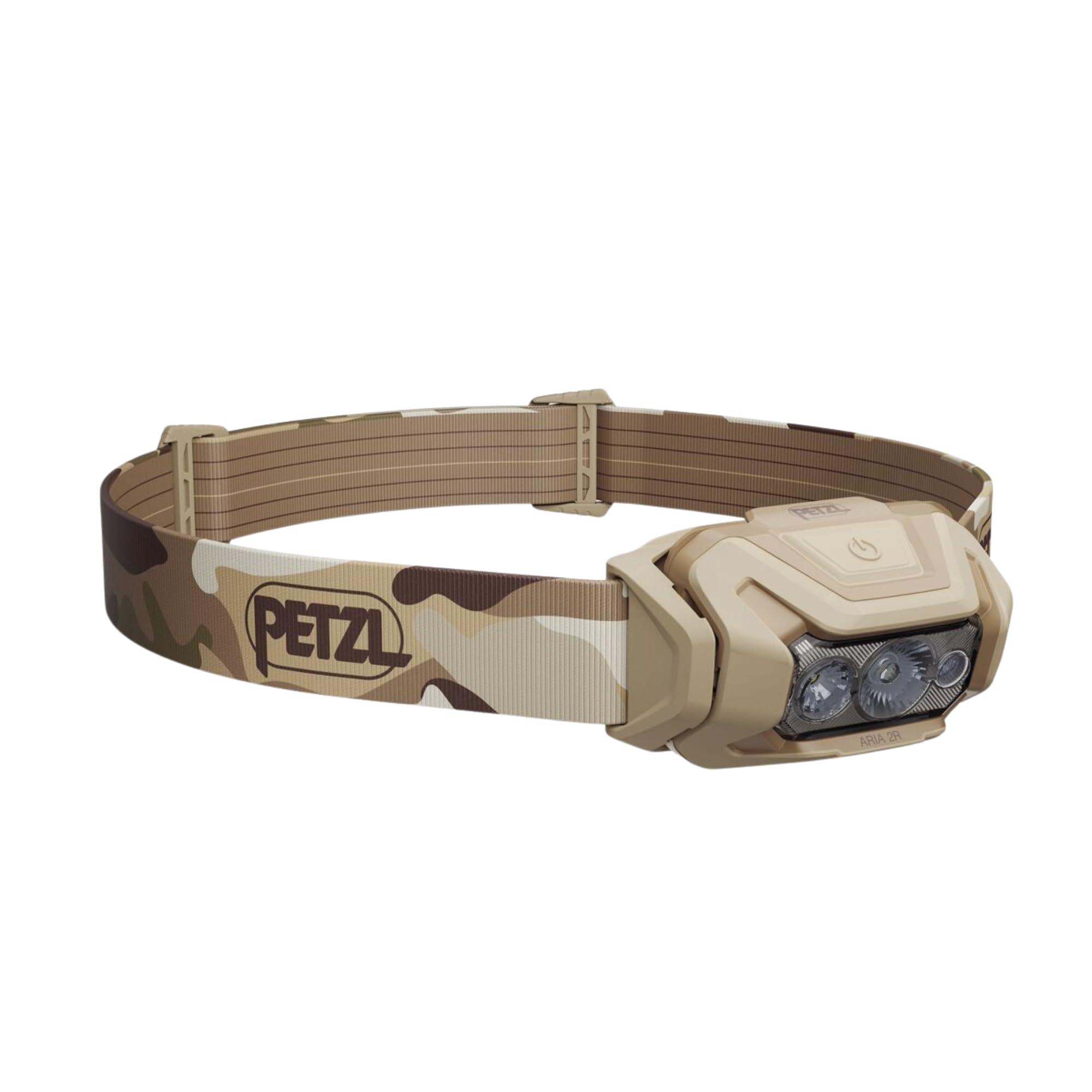 PETZL ARIA 2 RGB Lampe frontale ? Camouflage (450 lm) [Nouvelle génération]
