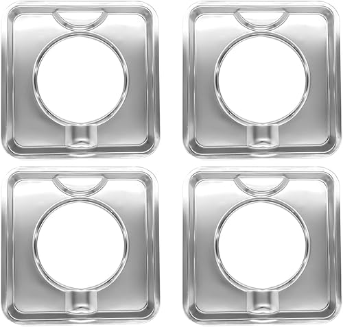 SGP-400 - Bandeja de goteo de cocina de gas cuadrada de 7.75 x 7.75 pulgadas, repuesto para 786333 PS11744751 WP786333 AP6011553