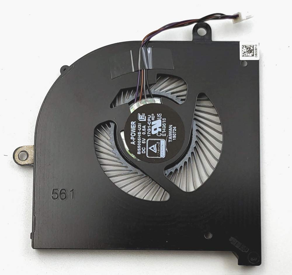 LPH Replacement CPU Fan for MSI GS75 GS75-Stealth GS75-Stealth-093 GS75-Stealth-243 GS75-Stealth-413 P75 P75-Creator P75-Creator-469 P75-Creator-894 MS-17G1 MS-17G2