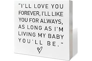Nursery Decor Wooden Sign - A Timeless Expression of Love