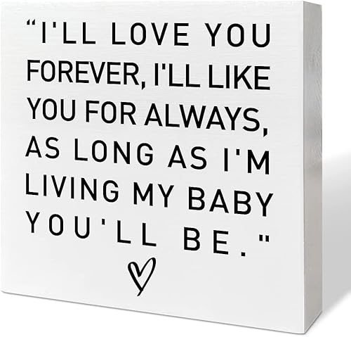 Miniatura 6 de Decoración de madera para escritorio de guardería, en la noche que fuiste nacido, decoración de guardería, decoración neutra para recién nacidos,