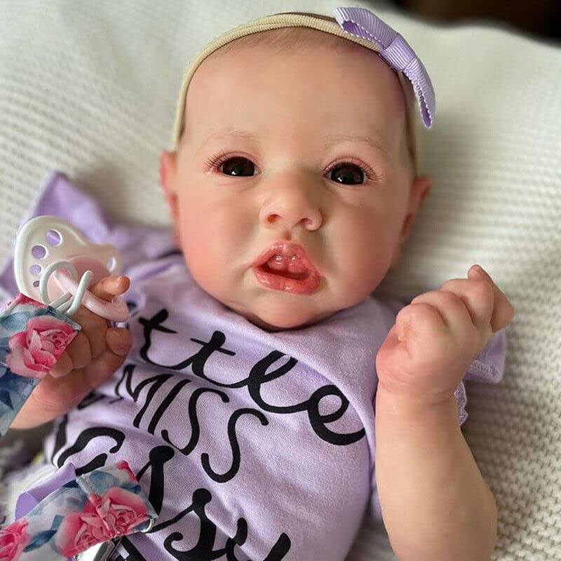 Amazon | Protow リボーンドール 55cm リアルで口を開ける男の子