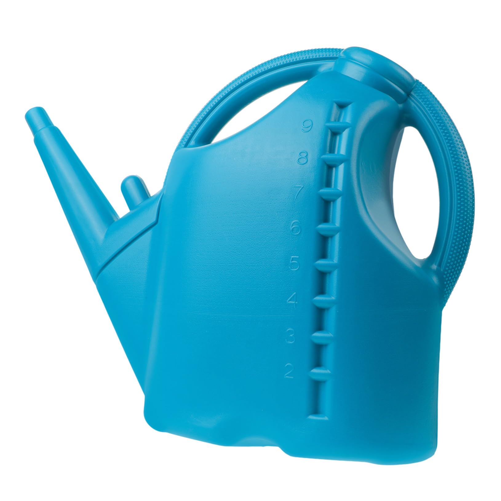 GALPADA 10l Blaue Gießkanne mit Langem Ausguss aus Kunststoff Sprühflasche für Pflanzenbewässerung im Garten und Haushalt Praktische Wasserkanne für Sukkulenten und Blumen