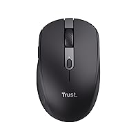 Trust Ozaa Mouse Wireless Bluetooth + 2.4GHz, Mouse senza Fili Silenzioso Compatto