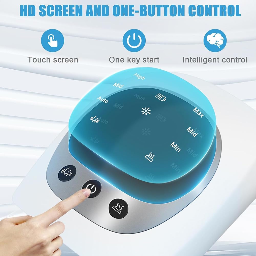 Masajeador De Rodilla Con Calor, Masajeador Multifunción Con Pantalla LED, 45/50/55℃ Compresa Caliente, 3 Modos De Vibración, Diseño Recargable, Para Alivio Del Dolor De Codo, Rodilla Y Hombro