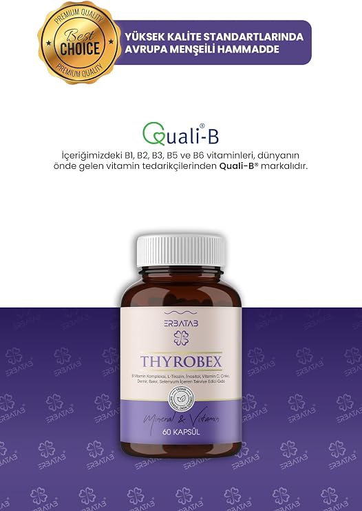 Erbatab Thyrobex Multivitamin 60 Capsules