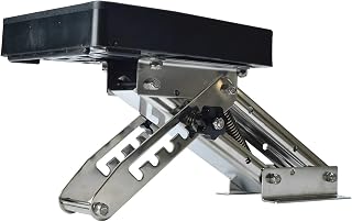 Amarine Made Outboard Motor Bracket Up to 25HP Auxilary Trolling Mount Fit for Most Style of 2-Stroke Outboard Motor