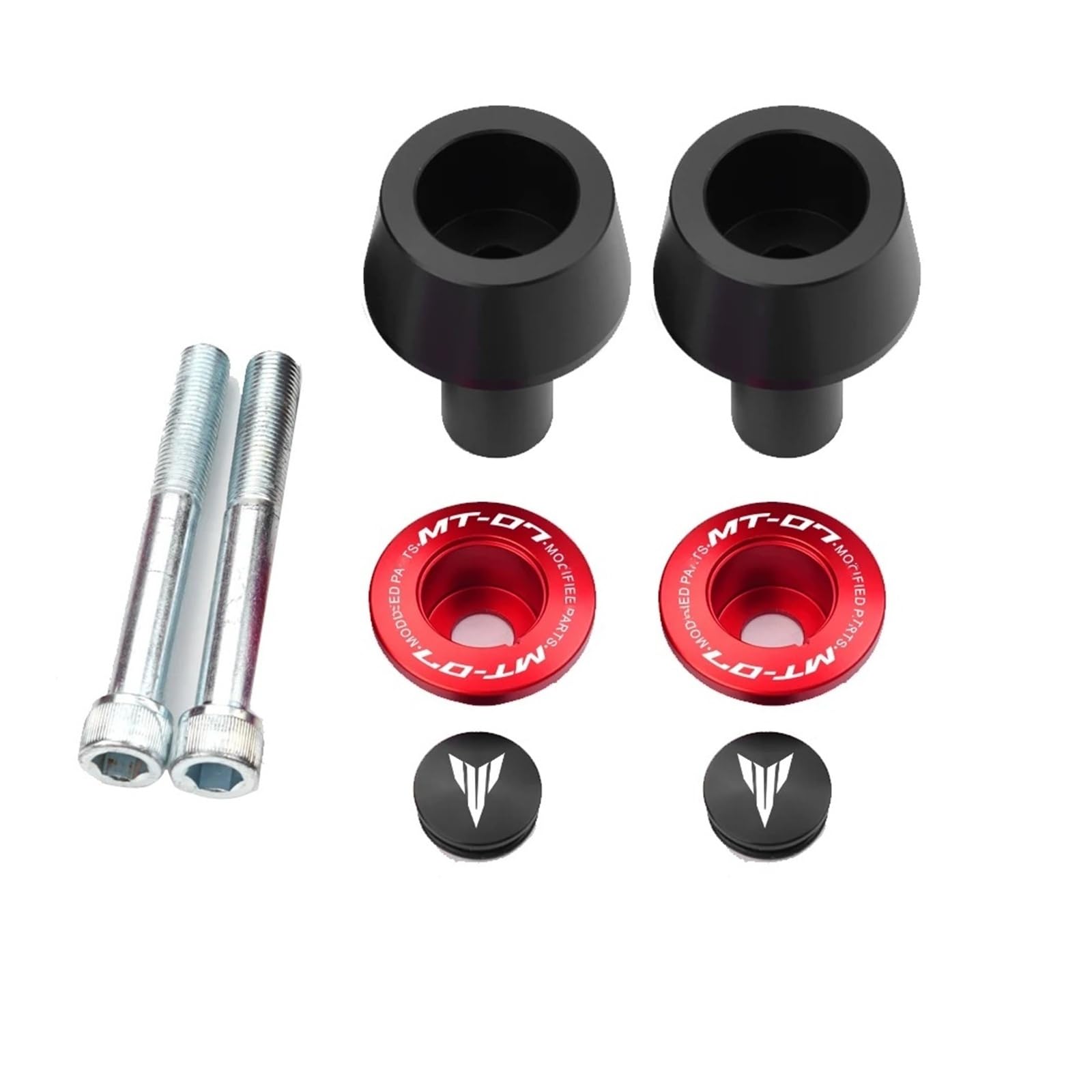 Protección contra caídas Motocicletas Accesorios Motocicleta para YA&MAHA MT-07 2024-2025 Y FZ-07 2014-2023 Protectores Chasis Anticaída.