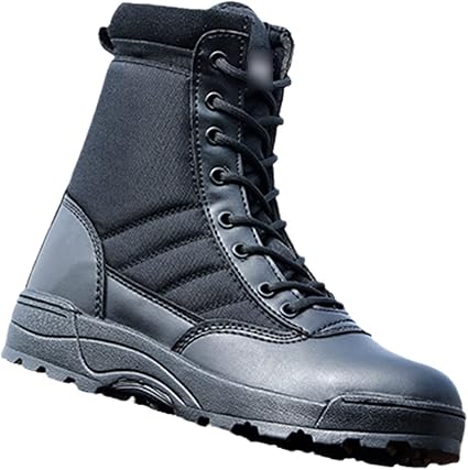 Botas militares de invierno y otoño para hombres, botas tácticas de Fuerza  Especial Delta para combate