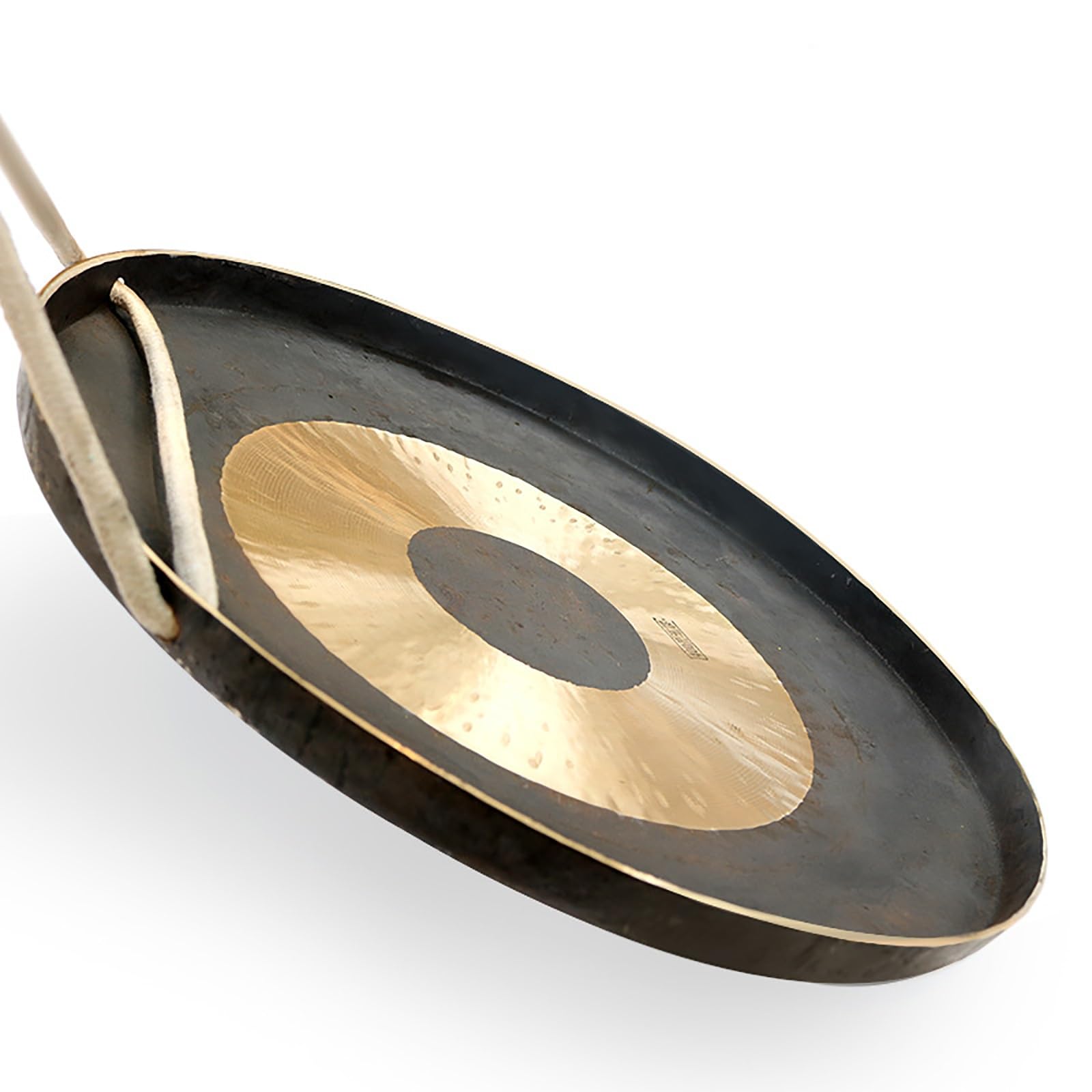 Gong a mano in rame, strumento a percussione tradizionale con bastone per yoga, meditazione, sport, addestramento di animali domestici e avvertimenti, regalo perfetto per gli amanti della musica