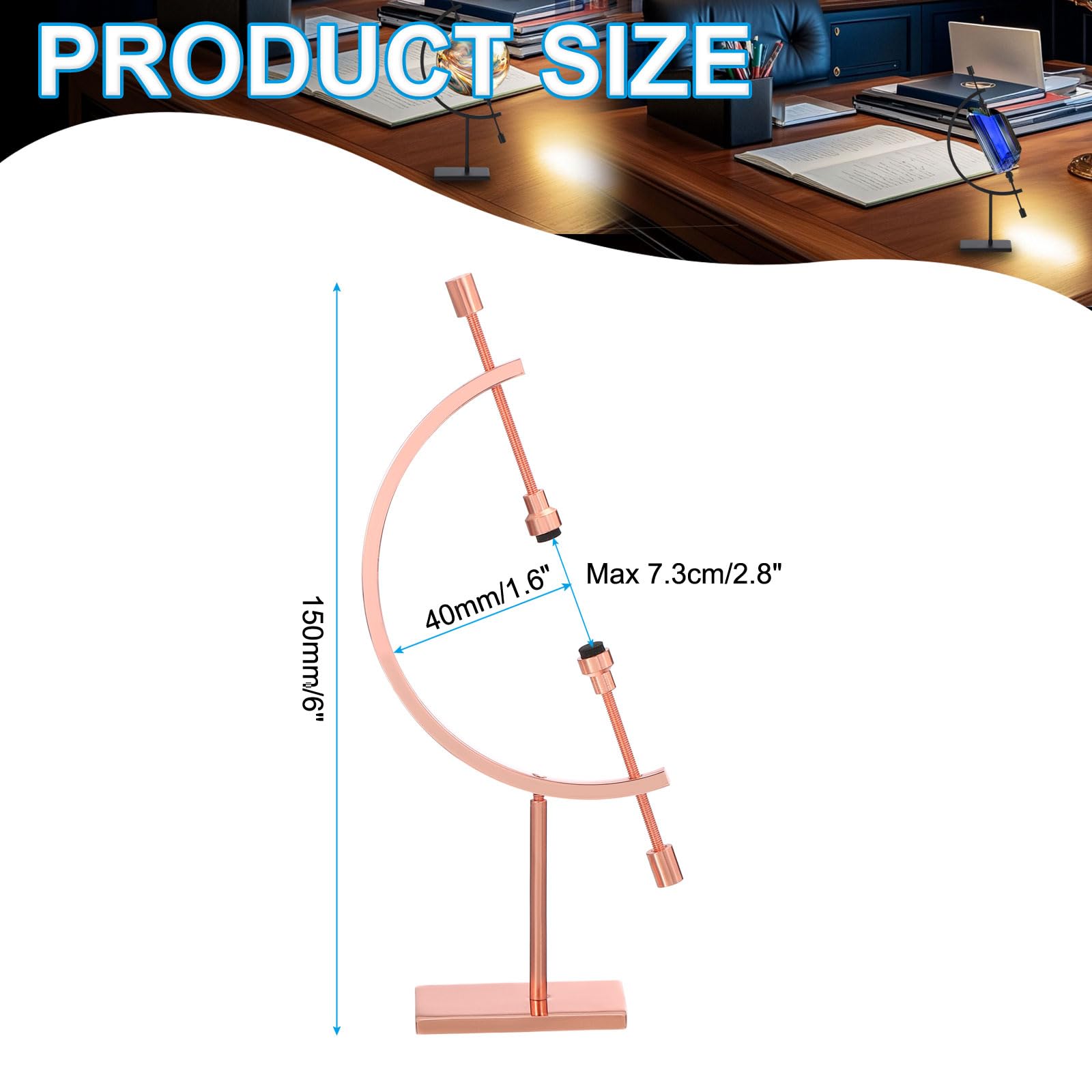 PATIKIL Metal Sphere Display Stand - Image 2