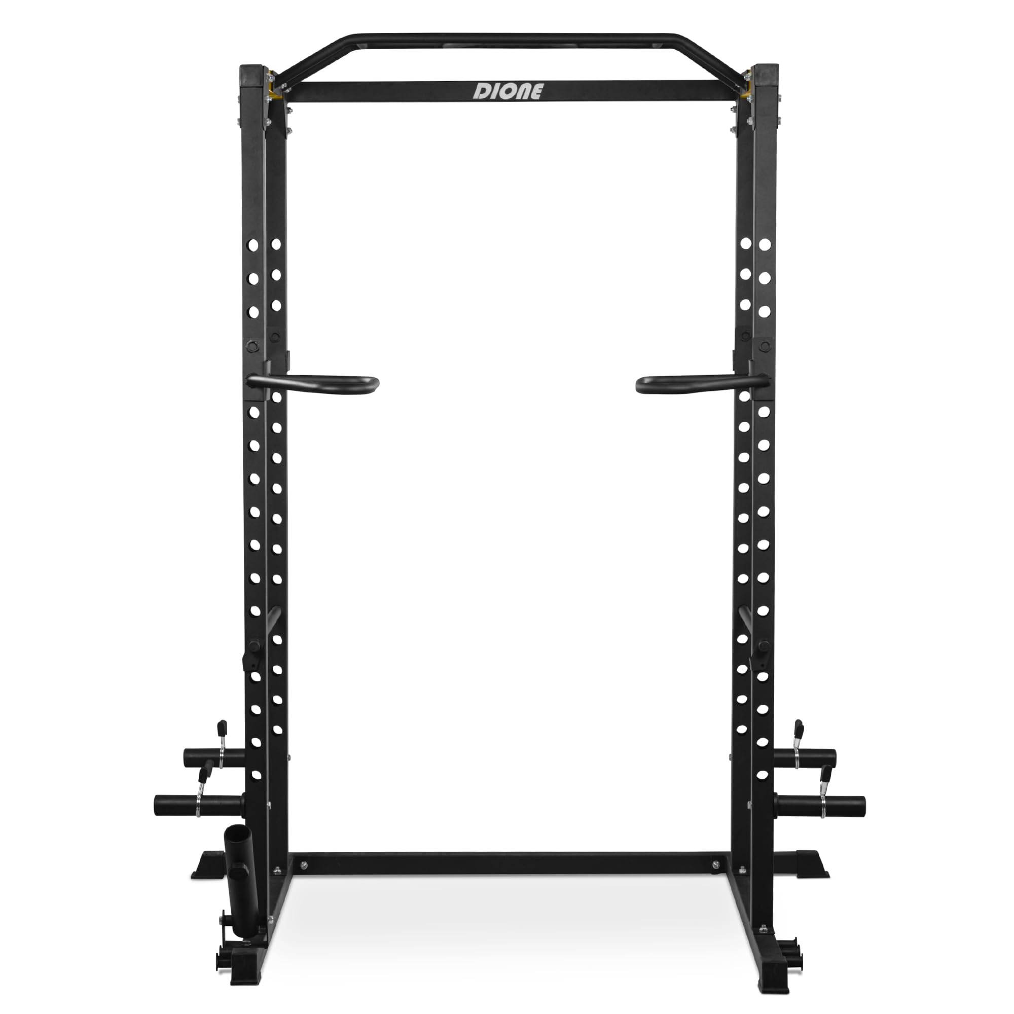 Dione - Squat Rack – Struttura in acciaio 50 x 50 mm – Fitness Power Rack Cage – Barra per trazioni