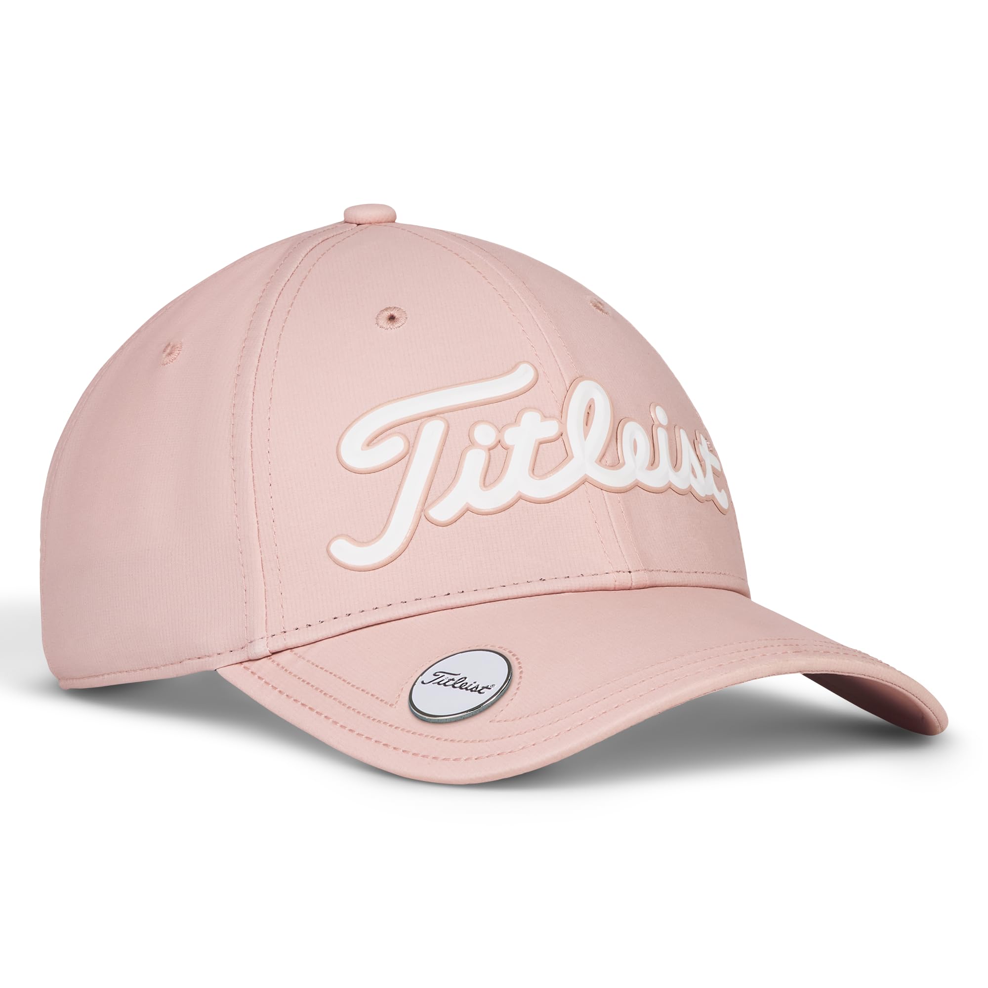 Titleist Official Players Performance Ball Marker Hat in PNKWHT