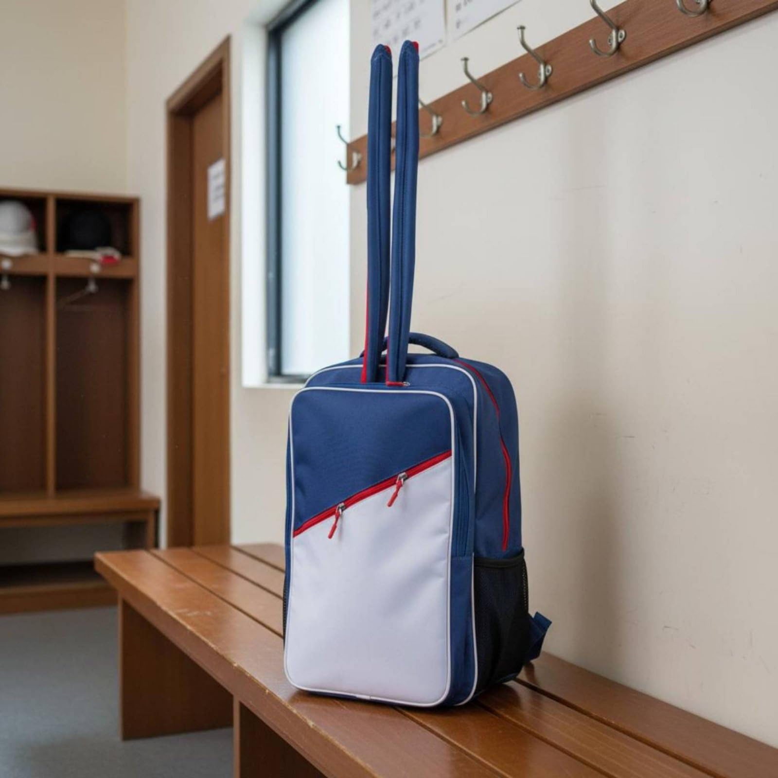 Baoblaze Borsa Attrezzatura Sportiva Zaino Scherma Borsa Porta Fioretto Borsa Protezione Organizzazione Completa con Cerniere Resistenti Adatta a Palestra Trasferte Gare, Blu Navy
