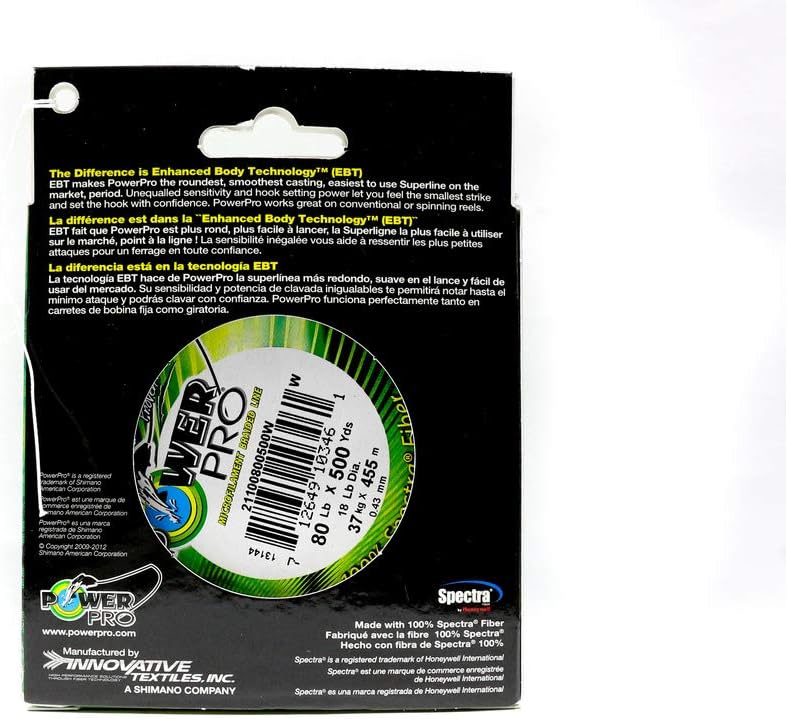 Pro Power Powerpro Braided Line 300 -Yard White