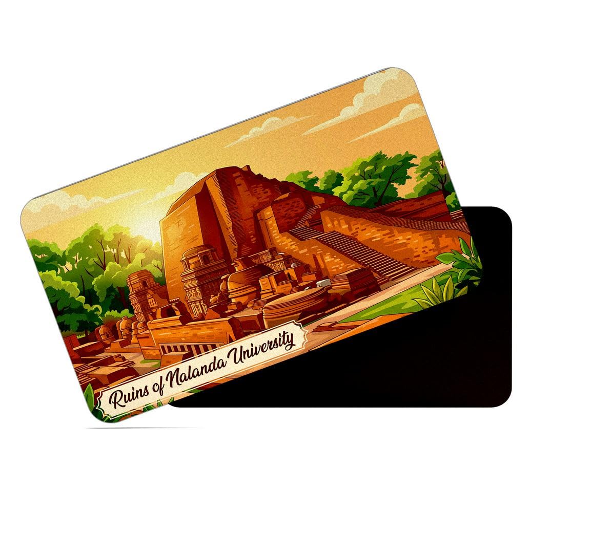 dhcrafts Rectangular Rubber Fridge Magnet/Magnetic Card Mult -3