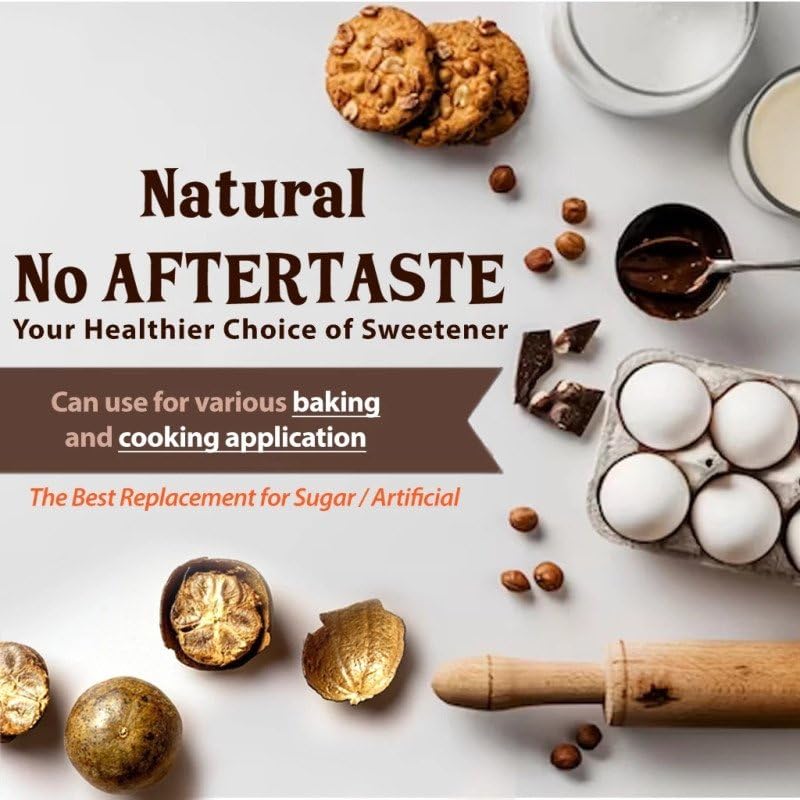 Edulcorante Natural Sin Calorías – Extracto de Fruta del Monje Líquido 10ml – Sabor Dulce Sin Regusto – Cero Azúcar – Vegano – 250 Dosis