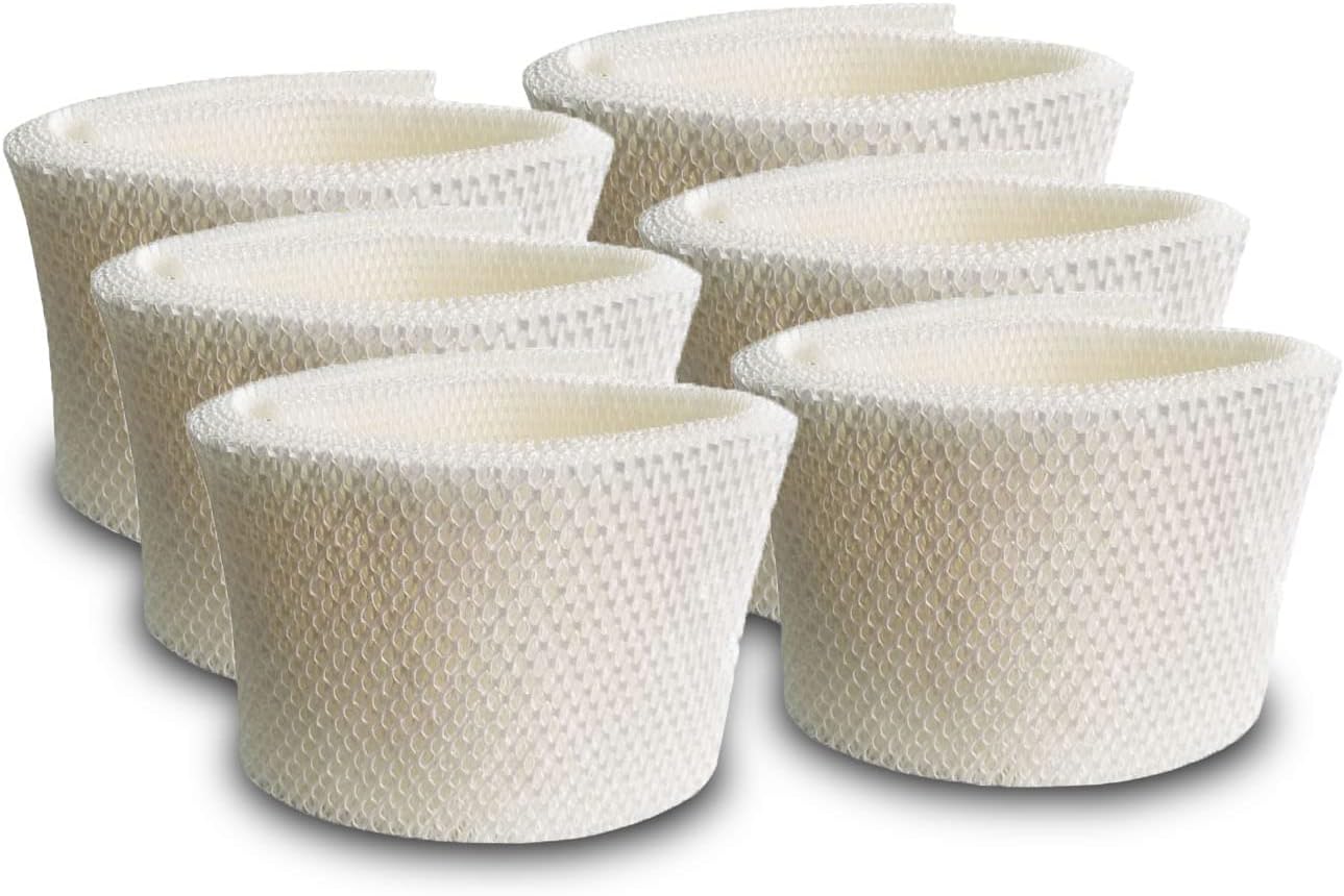 MAF2 Super Wick Replacement Filter Compatible with Emerson MoistAIR Essick Air EF2 & Kenmore Part # 15508 MA0600, Pack of 6