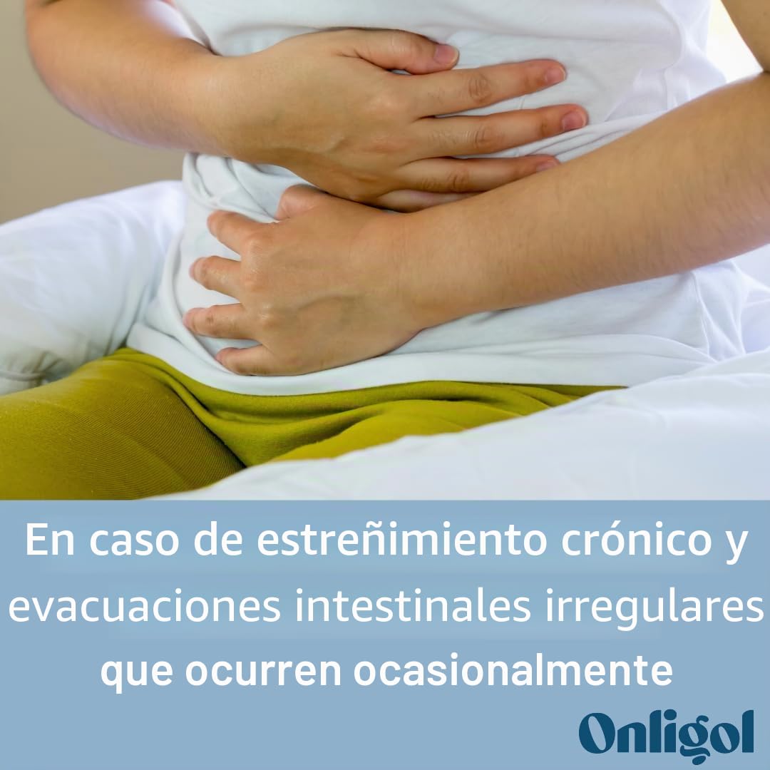 Onligol Macrogol 4000 - Ayuda suave y eficaz para el estreñimiento y el estreñimiento - con macrogol 4000 - sin aditivos ni azúcar, 400 g de polvo